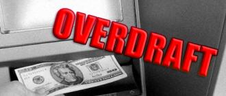 Overdraft lending to legal entities and individuals How overdraft is translated
